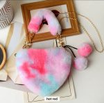 imported heart-shaped women crossbody bag/Long chain ladies shoulder bag - Image 11