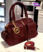 MK Multi Pockets Shoulder Bag Set for Girls - Image 3