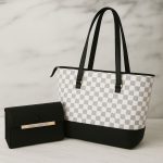Lv High Quality Tote Bag With Clutch Wallet - Image 8