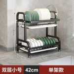 2 layer Kitchen Plate Organizer - Image 6