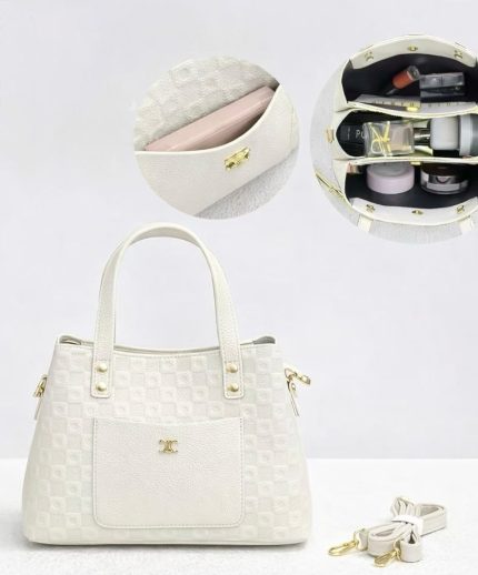 BRANDED HANDLE HANDBAG & CROSSBODY For WOMEN