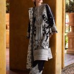 Hussain Rehar Lawn Collection Unstitched 03 piece suits