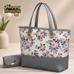 High Quality Printed 2 Piece Tote Bag With Wallet - Image 7