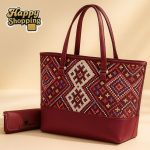 High Quality Printed 2 Piece Tote Bag With Wallet - Image 6