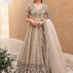 MARIA-B Unstitch Replica  FABRIC Organza Suit