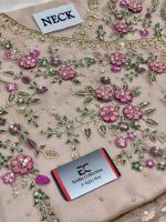 MARIA-B Unstitch Replica  FABRIC Organza Suit - Image 3