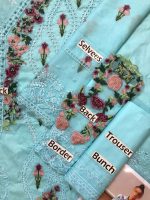 Crimson by saira shakira luxery lawn ready to wear collection - Image 4